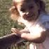 me calling the horses over